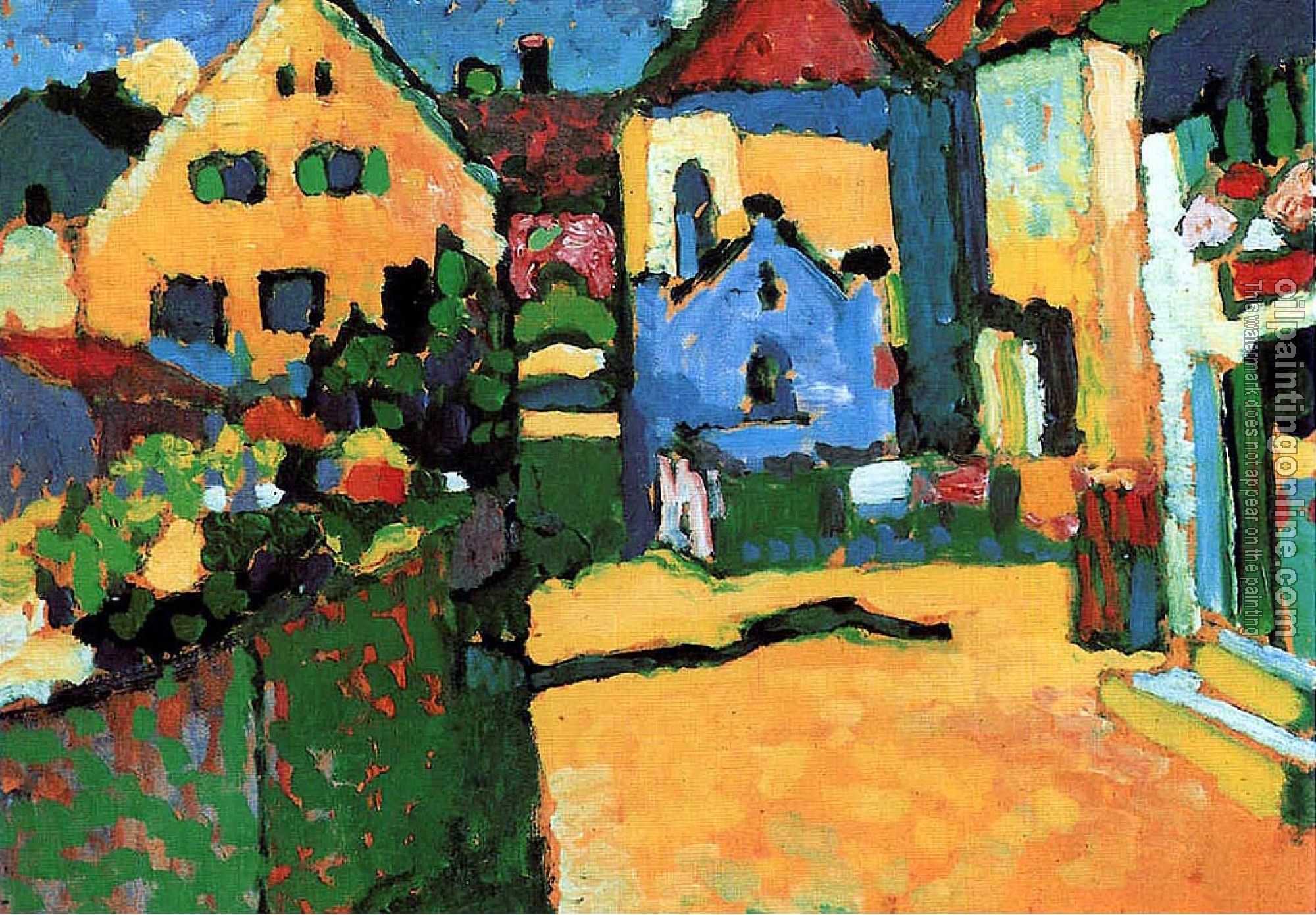 Kandinsky, Wassily - Gr Cngasse en 0murnau